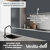 Klebefolie Uni Matt Anthrazit Dekofolie Möbelfolie Tapeten selbstklebende Folie, PVC, ohne Phthalate, grau, 45cm x 2m, 160µm (Stärke: 0,16mm), Venilia 53289 - 3