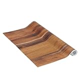 Venilia Eiche Rustikal Klebefolie Dekofolie Möbelfolie Tapeten selbstklebende Folie, PVC, Natur-Holzoptik braun, 45cm x 3m, Stärke: 0,095 mm, 53155, 45 x 300 cm