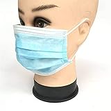 Ouosvavv Einmalverwendbare, Dreischichtige Schutzmasken (Packung mit 50 Stück) - 8