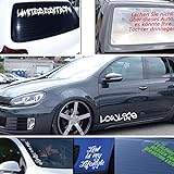 topdesignshop Wunschaufkleber mit Vorschau gestalten – Autoaufkleber nach Wunsch – Buchstaben Text Sticker fürs Auto einzeilig - 2